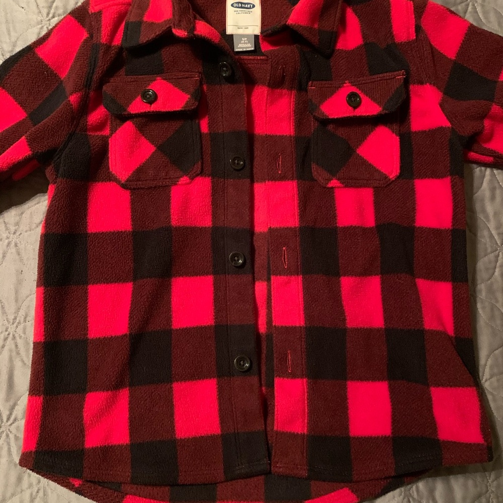 Boys long sleeve flannel